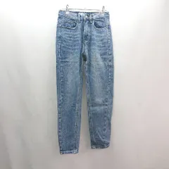 ◇ classical elf クラシカルエルフ デニム テーパード シンプル カジュアル ジーンズ サイズS ブルー レディース E  【1306260030306】