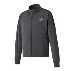 ゴーセン GOSEN 裏起毛ストレッチジャケット バドミントン・ソフトテニス アパレル(ユニ) (W2340)、(35)ダークグレー