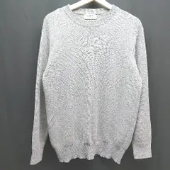 ◇ CIAOPANIC TYPY ラウンドネック 無地　定番シルエット 長袖 ニット サイズS グレー レディース E  【1306260034168】