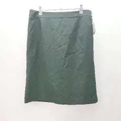 ◇ ◎ ●美品● SUIT SELECT ウエストゴム コンシールファスナー ひざ丈 タイト スカート サイズ4L ブラック レディース E  【1306260035509】