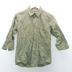 ◇ SHIPS GENERAL SUPPLY 胸ポケット ボタン シンプル オシャレ カジュアル 五分袖 シャツ サイズS グリーン メンズ E  【1306260037466】