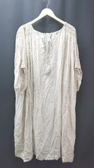 ◇ CIAOPANIC チャオパニック シンプル ゆったりめ 体型カバー 長袖 ロング丈 ワンピース サイズONE カーキ レディース E  【1306260041661】