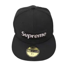 シュプリーム Supreme $1M Metallic Box Logo 59FIFTY 58.7cm メンズ 7 3/8 