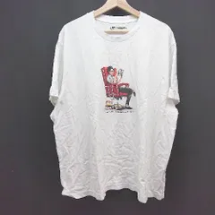 ◇ UNIQLO ユニクロ 進撃の巨人 コラボ シンプル フロントデザイン 半袖 Tシャツ サイズ4XL ホワイト レディース/メンズ E  【1306260043016】