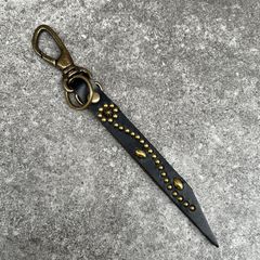 グラデーション/スネークボーン(蛇骨)Brass necklaceレッドドラゴン 
