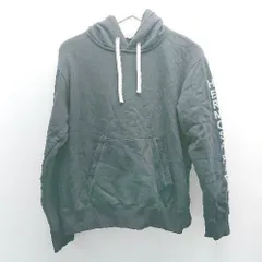 ◇ MALIBUSHIRTS マリブシャツ イラスト フードパーカー 長袖 パーカー サイズM ブラック メンズ E  【1306260044839】