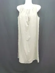 ◇ DAZY スリーブレス ラウンドネック カジュアル おしゃれ ロング ワンピース サイズM ライトグリーン レディース E  【1306260046512】