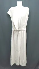 ◇ Alley by w closet カシュクールベルト ウエストゴム 裏地あり オールインワン サイズM ベージュ レディース E  【1306260048509】のサムネイル