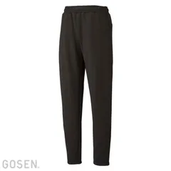 ゴーセン GOSEN 裏起毛ストレッチパンツ テニス・バドミントン アパレル(メンズ・ユニ) (W2546)、(39)ブラック