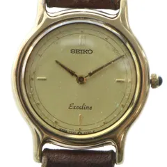 SEIKO セイコー Exceline 7320-6520 クォーツ 腕時計 SEIKO セイコー エクセリーヌ 18KT刻印 7320-0450 QZ クォーツ