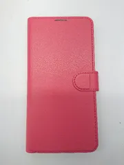 ◇ ●美品● ◎ AQUOS sense7 plus 耐衝撃 手帳型 シンプル マグネット スマホケース レッド レディース メンズ P  【1306270004304】