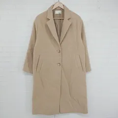 ◇ Lily Brown リリーブラウン シンプル 通勤 OL 長袖 チェスター コート サイズF ベージュ レディース E  【1306270009798】のサムネイル