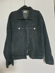 (新春特価)ブラックデニムジャケット
