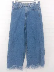 ◇ ZARA Trafaluc カットオフ フリンジ デニム ジーンズ パンツ サイズEUR 32 USA 0 MEX 22 インディゴ レディース E  【1306270011500】