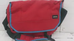 ◇ gravis グラビス 通学 部活 ショルダー バッグ レッド ブルー系 メンズ P  【1307040005286】