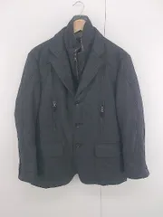 ◇ WILKES BASHFORD ウィルクスバッシュフォード 中綿 ジップアップ 長袖 ジャケット サイズM グレー メンズ P  【1307040007013】のサムネイル