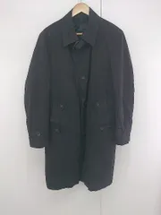 ◇ CROCODILE クロコダイル 2WAY シンプル ライナー付 長袖 コート サイズL ブラック系 メンズ P  【1307040011072】