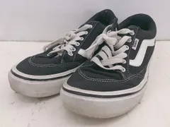 ◇ VANS ヴァンズ オールドスクール ローカット スニーカー シューズ サイズ24.0cm ブラック ホワイト レディース P  【1307040012642】