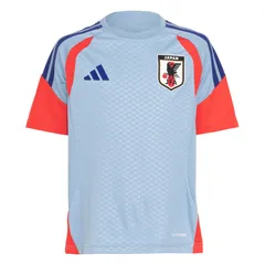 アディダス adidas  2026 サッカー日本代表 TRAINING ジャージー KIDS  ジュニア サッカー ウェア JAPAN  26SS(CW149-JZ7112)、JZ7112(アッシュブルー)