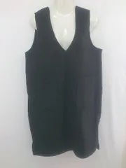 ◇ SUNFLOWER EIGHT ウール調 ミックス 膝丈 ジャンパースカート 表記なし ブラック系 レディース P  【1307040035733】