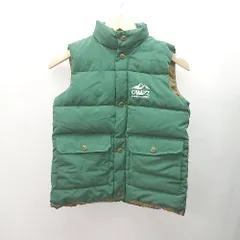 ◇ camp7 キッズ 子供 中綿 アウトドア キャンプ カジュアル ベスト サイズ130 グリーン レディース メンズ E  【1307040037362】