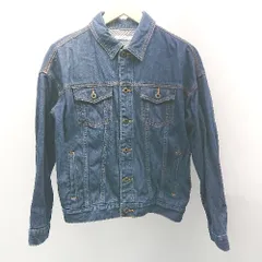 ◇ BROWNY STANDARD ステッチ ボタン 胸ポケット 厚手 シンプル 長袖 デニムジャケット サイズF ブルー レディース E  【1307040038901】のサムネイル