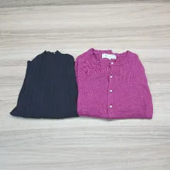 ◇ 《 ROPE PICNIC まとめ売り２点セット 38サイズ 無地 綺麗め 大人っぽい カーディガン ニット レディース 》 E  【1307040041215】