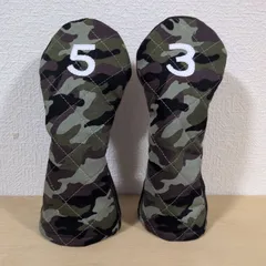 ゴルフヘッドカバー　フェアウェイウッド用2点セット　ハンドメイド