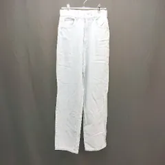 ◇ EPIMI E'PIMM カジュアル シンプル ワイド ウォッシュ デニムパンツ サイズS ライトブルー レディース E  【1307040043394】