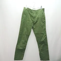 ◇ URBAN RESEARCH カジュアル シンプル お出かけ パンツ サイズM カーキ メンズ E  【1307040043288】のサムネイル