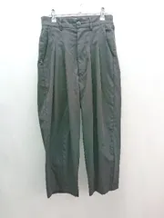 ◇ remer リメール カジュアル ツータック シンプル ゆる感 パンツ サイズS ブラック メンズ E  【1307040044704】