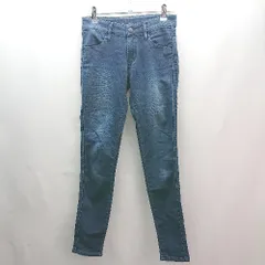 ◇ Lee リー カジュアル シンプル ストレッチ デニム風 パンツ サイズXS ブルー レディース E  【1307040045602】