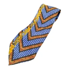 ジャンニヴェルサーチ GIANNI VERSACE 総柄シルクネクタイ メンズ 表記無 