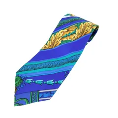 ジャンニヴェルサーチ GIANNI VERSACE 総柄シルクネクタイ メンズ 表記無 