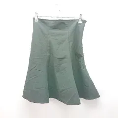 ◇ ◎ ●未使用● NICE CLAUP 無地 シンプル カジュアル きれいめ ミニ丈 フレア スカート サイズF ブラック レディース E  【1307040049969】