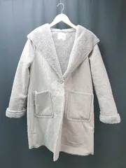 ◇ Ray Cassin レイカズン ゆったりめ きれいめ もこもこ フーディ― 長袖 ジャンパー サイズF グレー レディース E  【1307040049563】