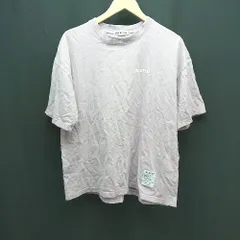 ◇ MILKFED. ミルクフェド クルーネック ブランドロゴ オーバーサイズ 半袖 Tシャツ サイズM ピンク レディース E  【1307040052136】