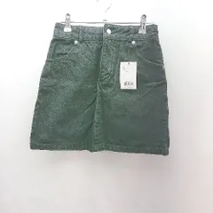 ◇ ◎ ●未使用● moment+ モーメントプラス デニム カジュアル ミニ 台形 スカート サイズM ブラック系 レディース E  【1307040052662】