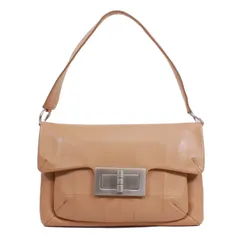 CHANEL シャネル 2.55チョコバー ハンドバッグ ラムスキン ベージュ【中古】 レディース