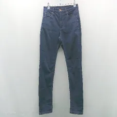 ◇ Heather ヘザー スキニー デニム ストレッチ カジュアル シンプル 楽ちん ジーンズ サイズM ブルー レディース E  【1307040055359】