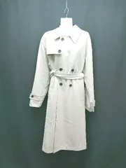 ◇ ◎ WEGO ウィゴー カジュアル ロング丈 シンプル デイリー 長袖 トレンチコート サイズM ベージュ メンズ レディース E  【1307040055342】