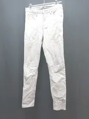 ◇ CLASSICAL ELF クラシカルエルフ ストレッチ シンプル オシャレ 薄手 カジュアル パンツ サイズS グレー レディース E  【1307040057056】