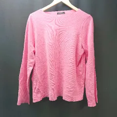 ◇ ZARA TRAFALUC ボートネック シンプル オーバーサイズ　かわいい 長袖 ニット サイズMT ピンク レディース E  【1307040058060】