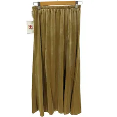 ケイビーエフ KBF 24AW セミフレア ベロア スカート レディース ONE SIZE のサムネイル