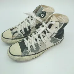 ◇ CONVERSE コンバース 迷彩柄 ブランドロゴ キャンバス生地 カジュアル スニーカー サイズ23.5 ホワイト系 レディース E  【1307040059326】のサムネイル