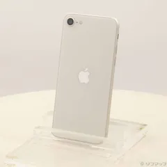 〔中古品〕 iPhone SE 第3世代 64GB スターライト MMYD3J／A SIMフリー【305】