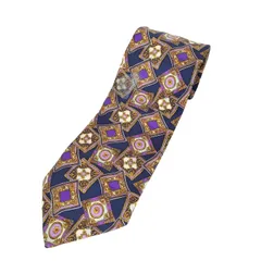 ジャンニヴェルサーチ GIANNI VERSACE 総柄シルクネクタイ メンズ 表記無 