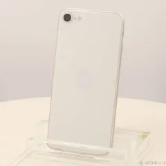 〔中古品〕 iPhone SE 第3世代 64GB スターライト MMYD3J／A SIMフリー【295】