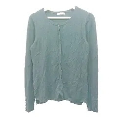 ◇ ZARA KNIT ザラ シンプル 綺麗め 無地 オフィス 長袖 ニット カーディガン サイズEUR M ブラック レディース E  【1307040063613】