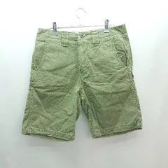 ◇ BITBLUE ビットブルー チャックボタン閉め ハーフ丈 パンツ サイズ1 カーキ レディース E  【1307040064931】のサムネイル